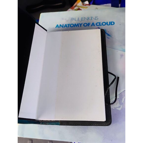 Oberon Design - Leather Refillable Teal Journal Notebook - Two People - Picture 2 of 4